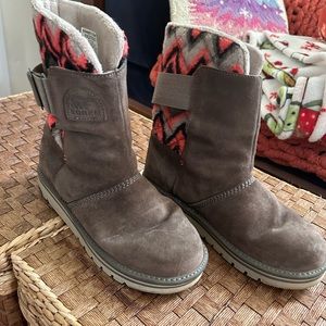 Sorel Fur Lined Boots